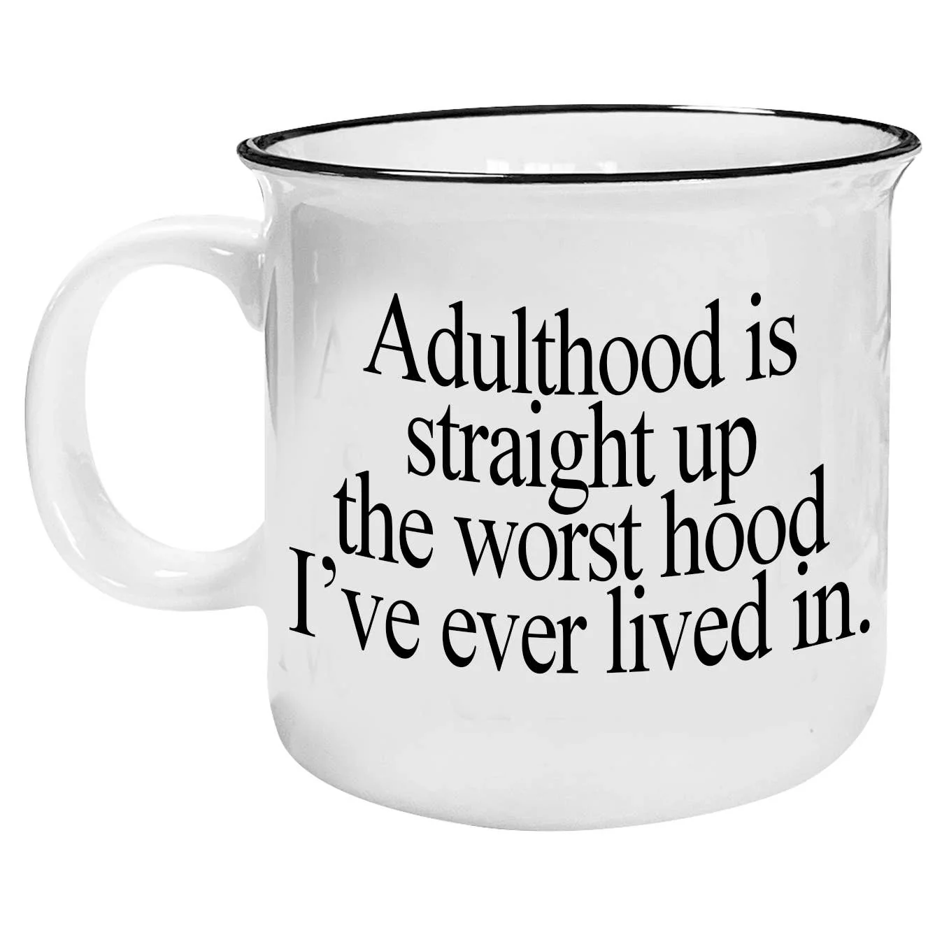 Adulthood Mug