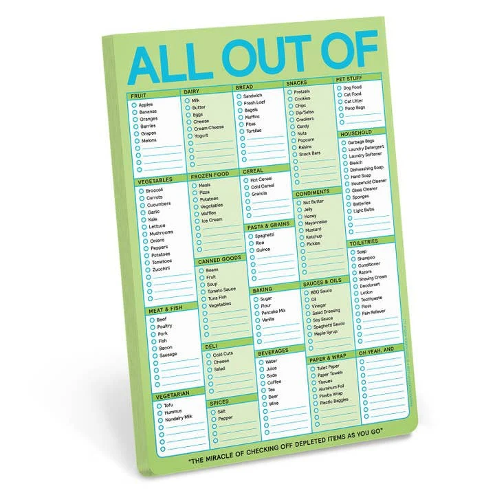 All Out Of List