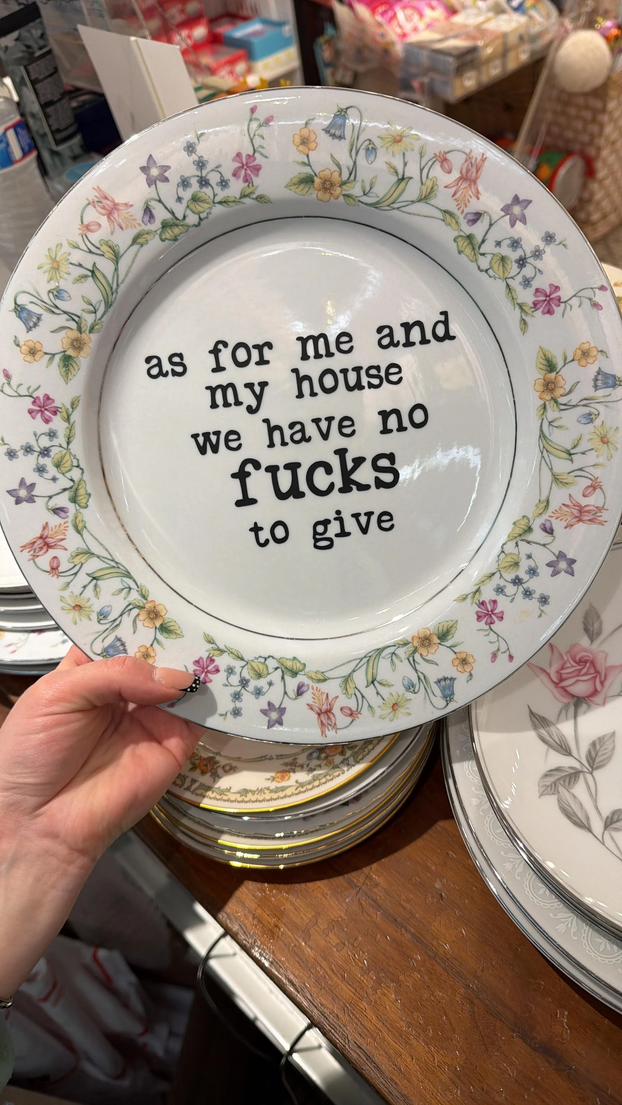 As For Me And My House Plate - Image 2