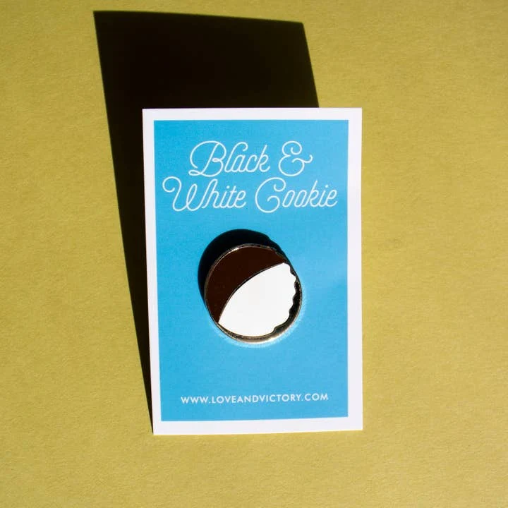 Black And White Cookie Pin - Image 2