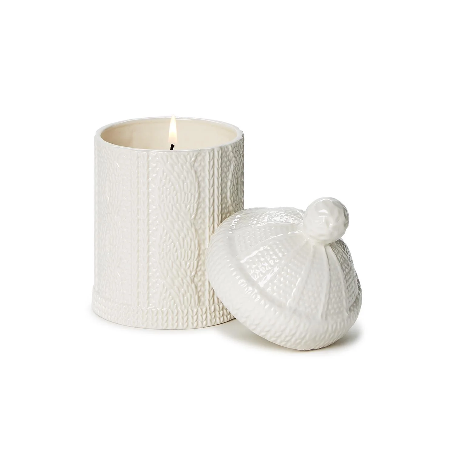 Cable Knit Frasier Fir Candle - Image 4