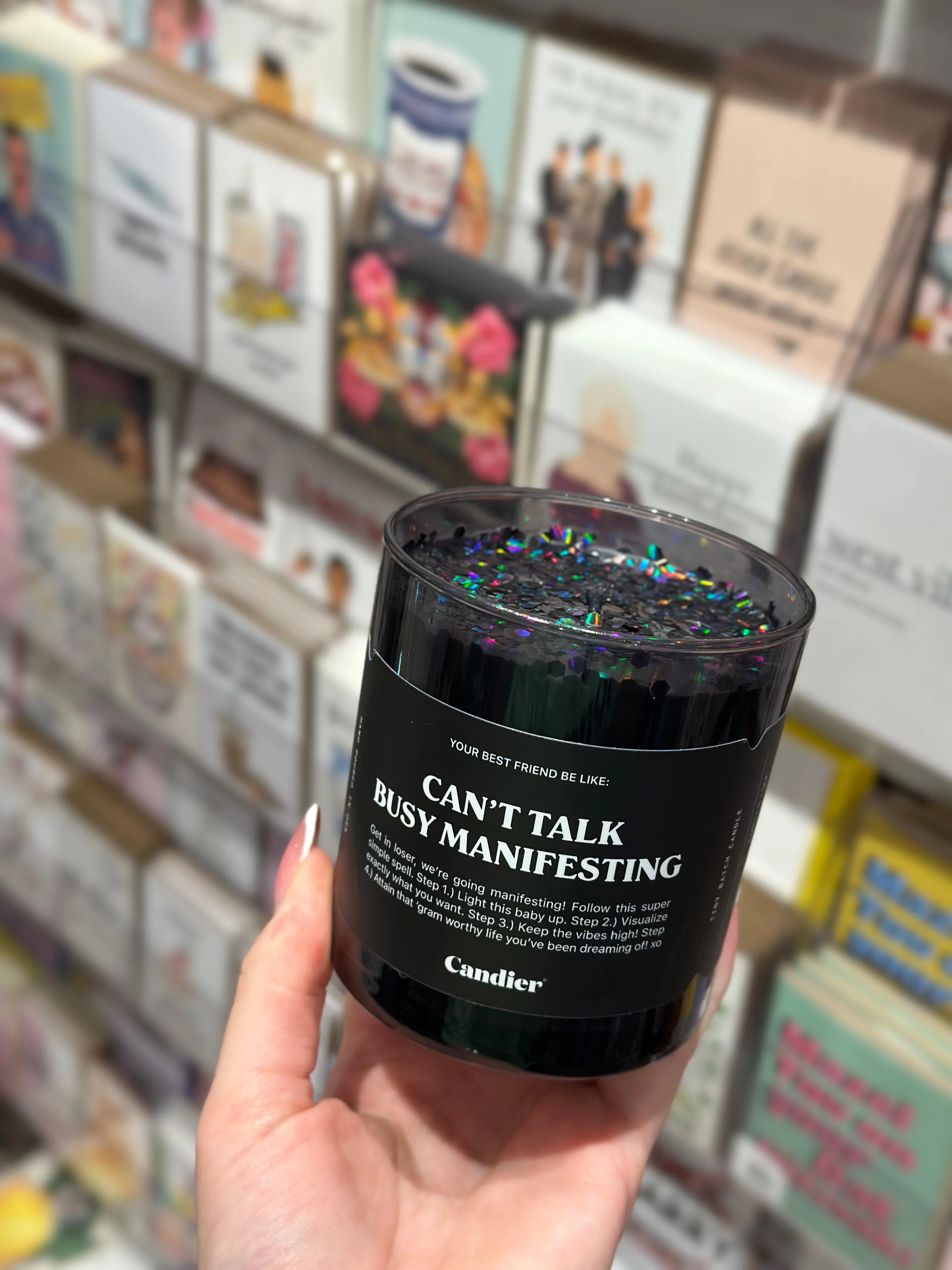 Can't Talk Busy Manifesting Candle - Image 2