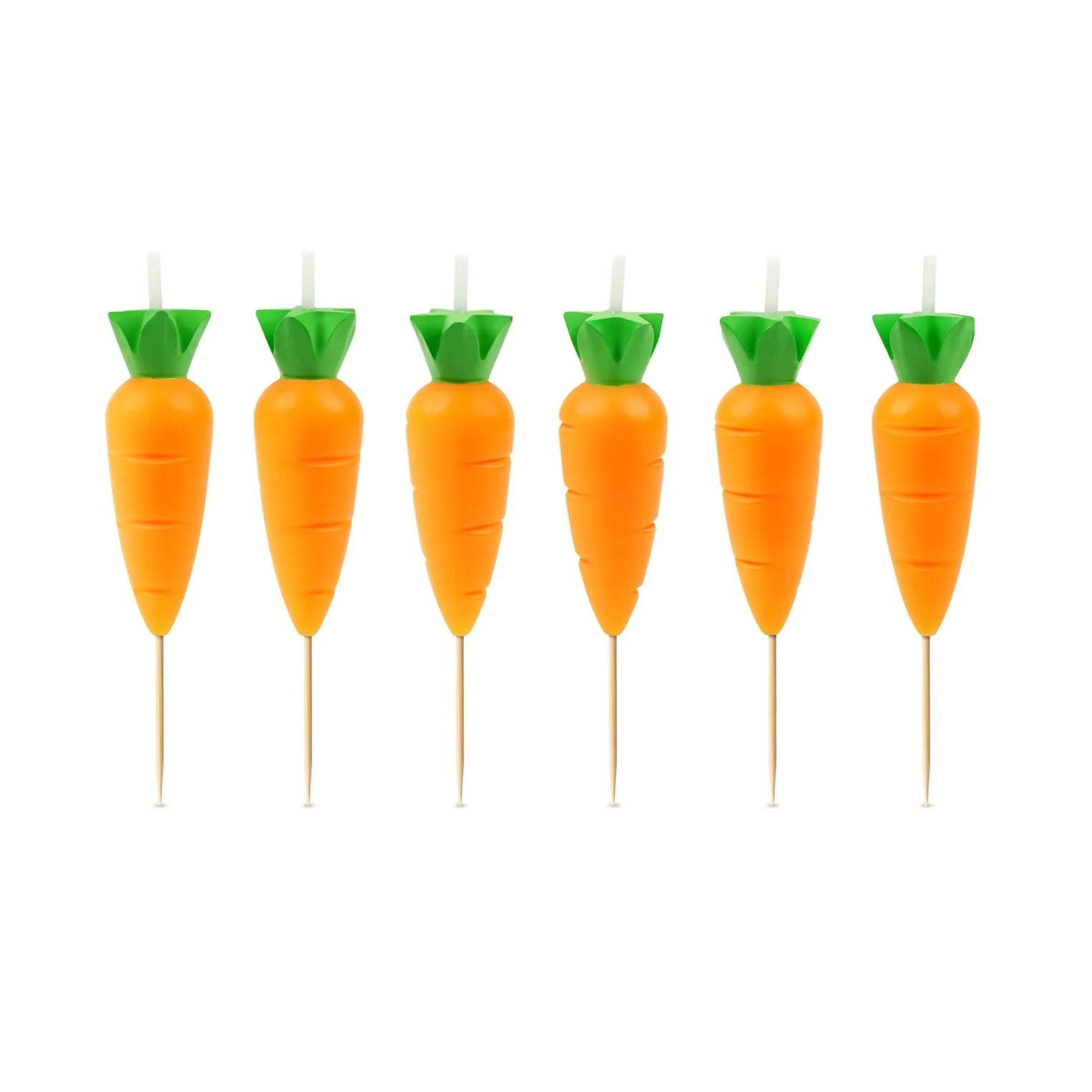 Carrot Birthday Candles