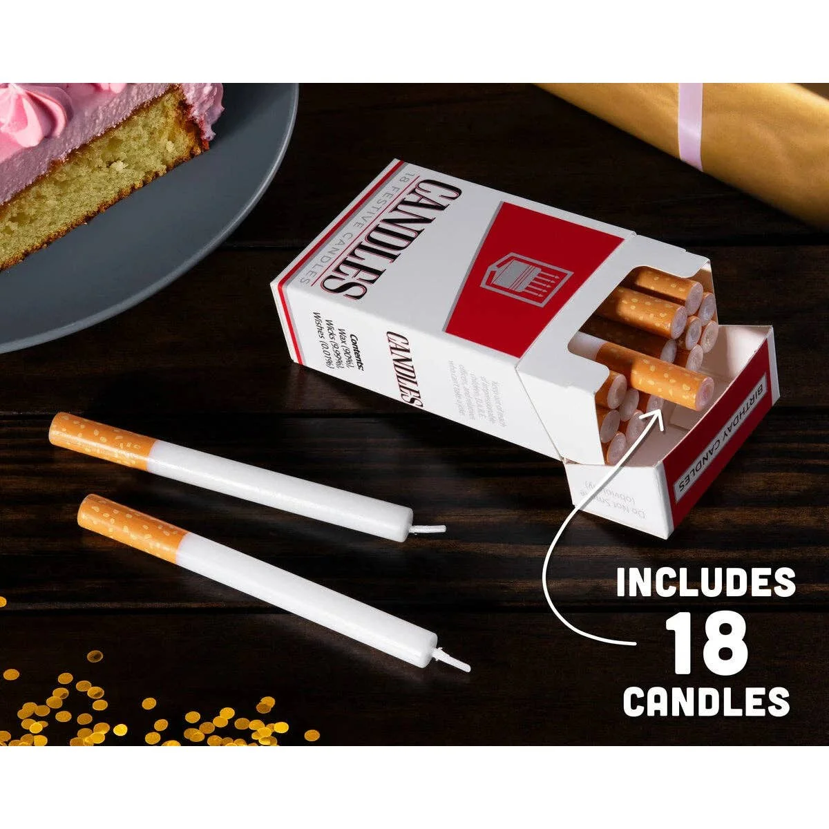 Cigarette Birthday Candles - Image 2