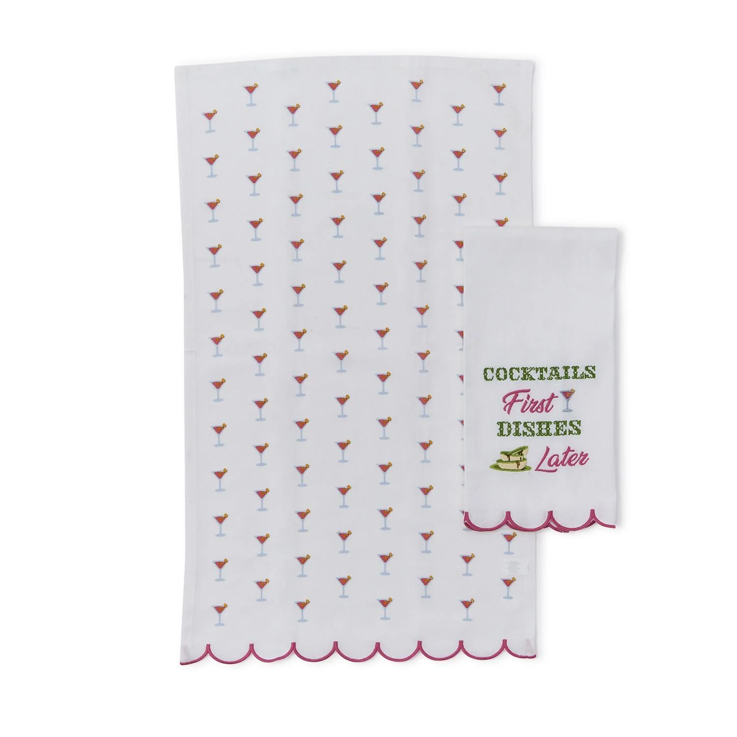 Cocktails First Towel Set - Image 2