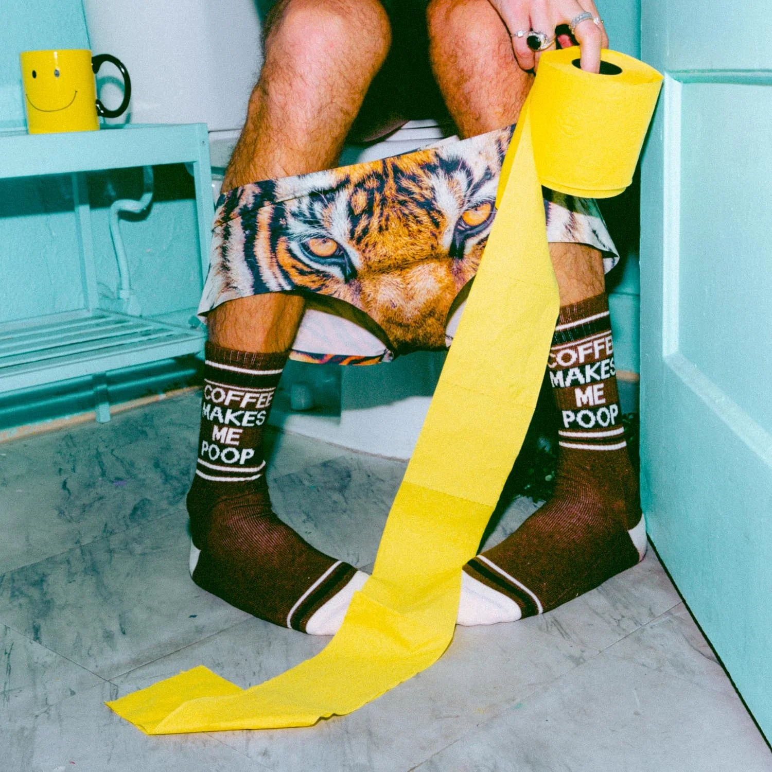 Coffee Makes Me Poop Socks - Image 2