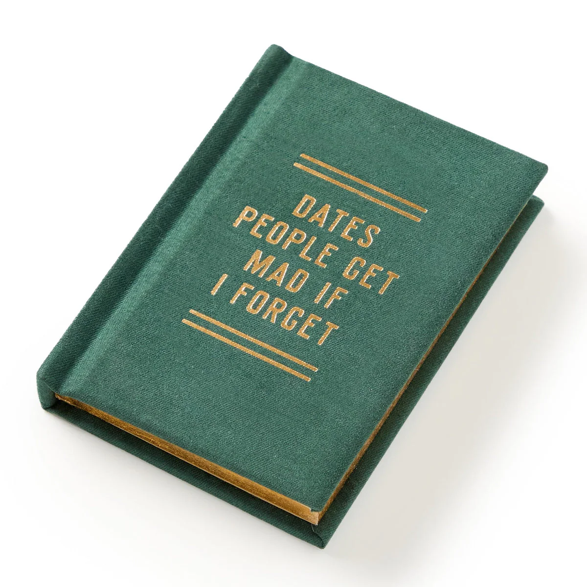 Dates People Get Mad If I Forget Mini Journal
