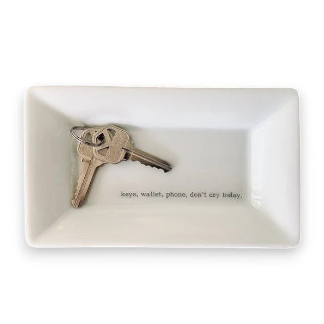 Don't Cry Trinket Tray
