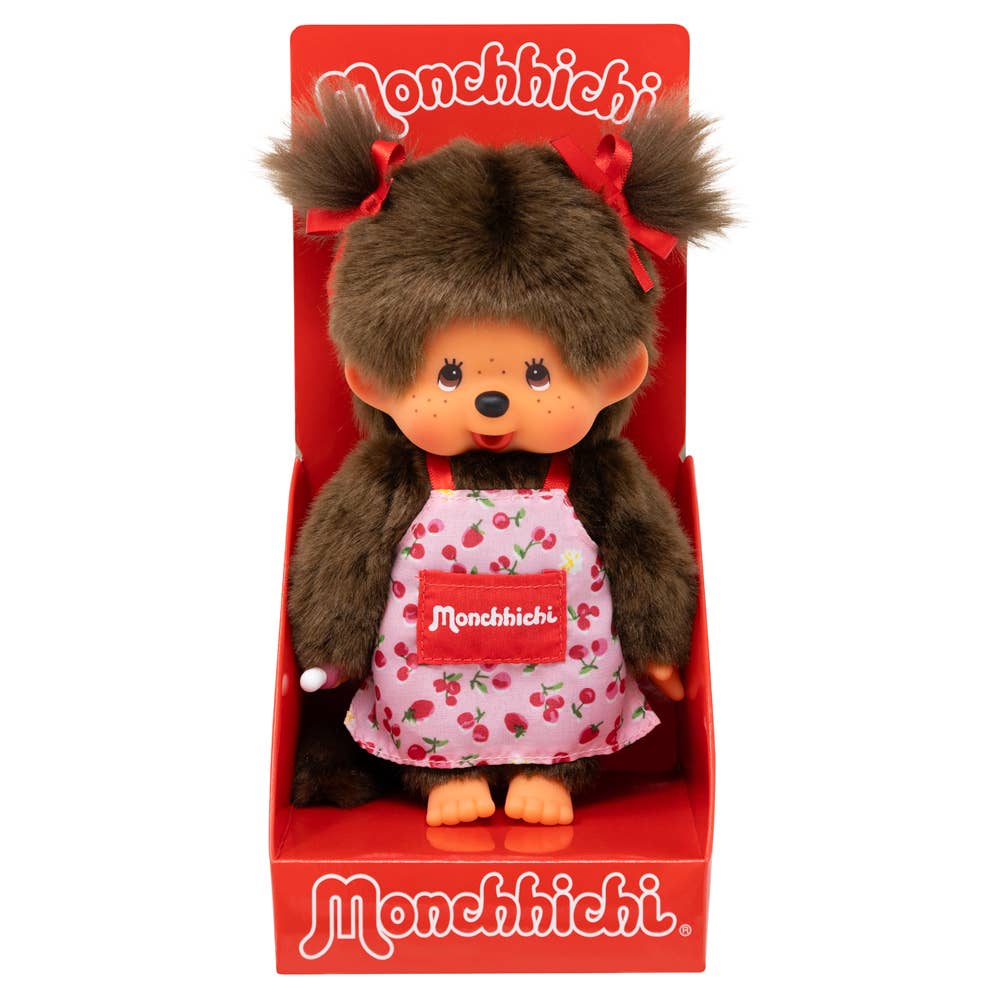 Floral Apron Monchhichi - Image 2