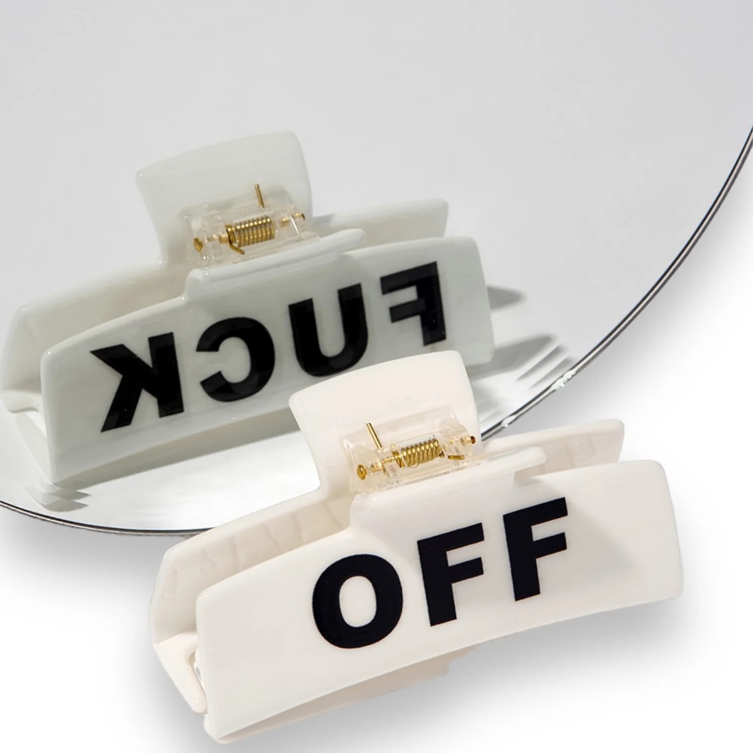 F Off Hair Clip - Image 2