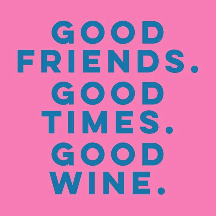 Good Friends Cocktail Napkin