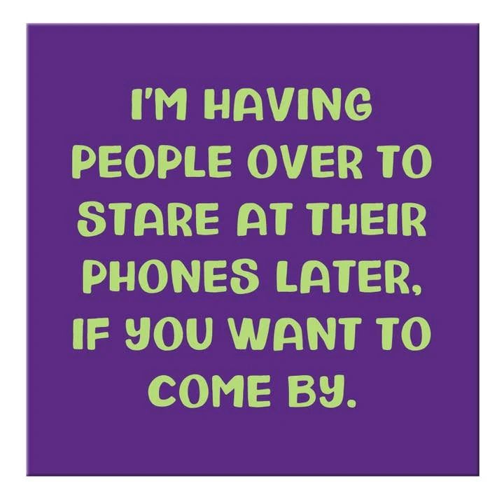Having People Over Magnet