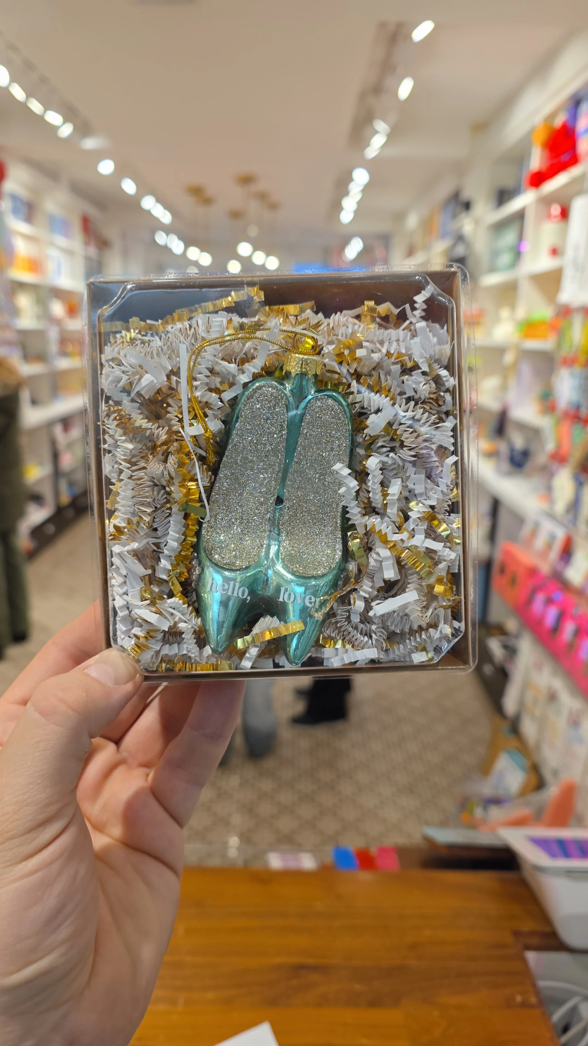 Hello Lover Shoes Ornament - Image 2
