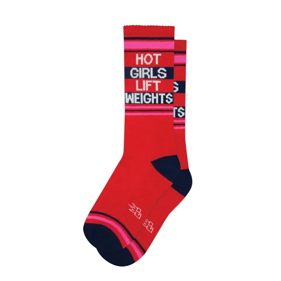 Hot Girls Lift Weights Socks