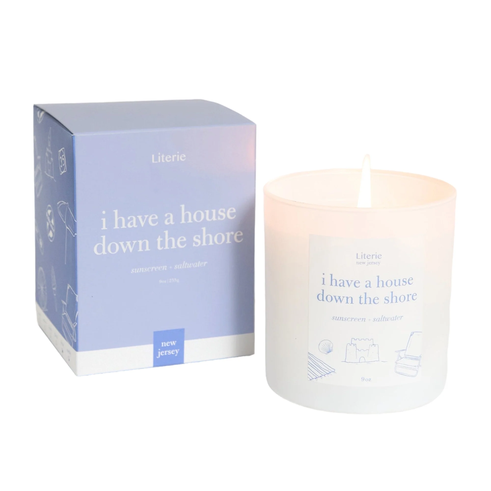 I Have A House Down The Shore Candle
