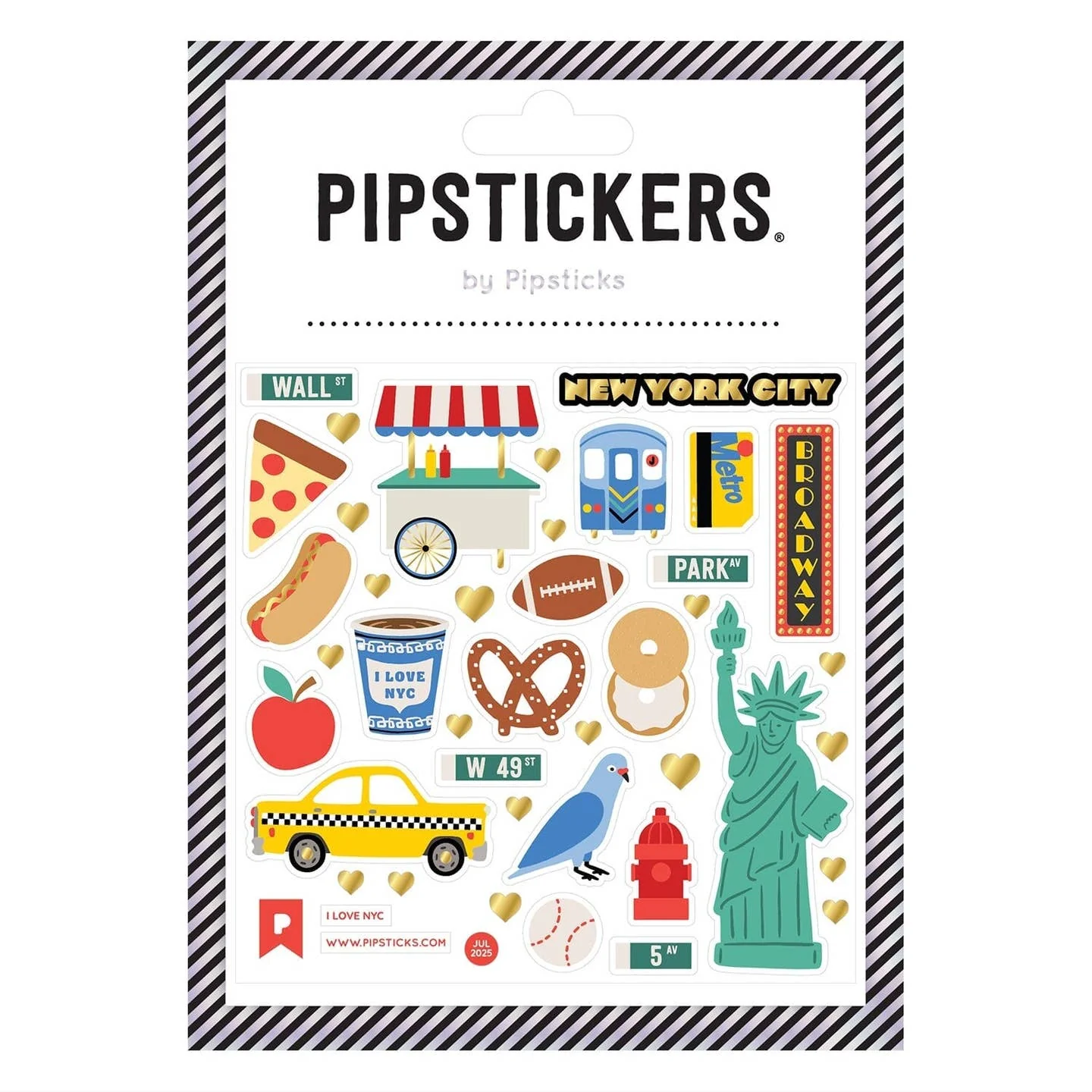 I Love NYC Stickers
