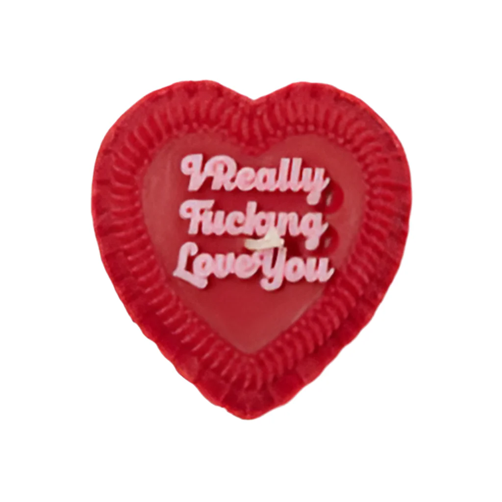 Love You Cake Candle