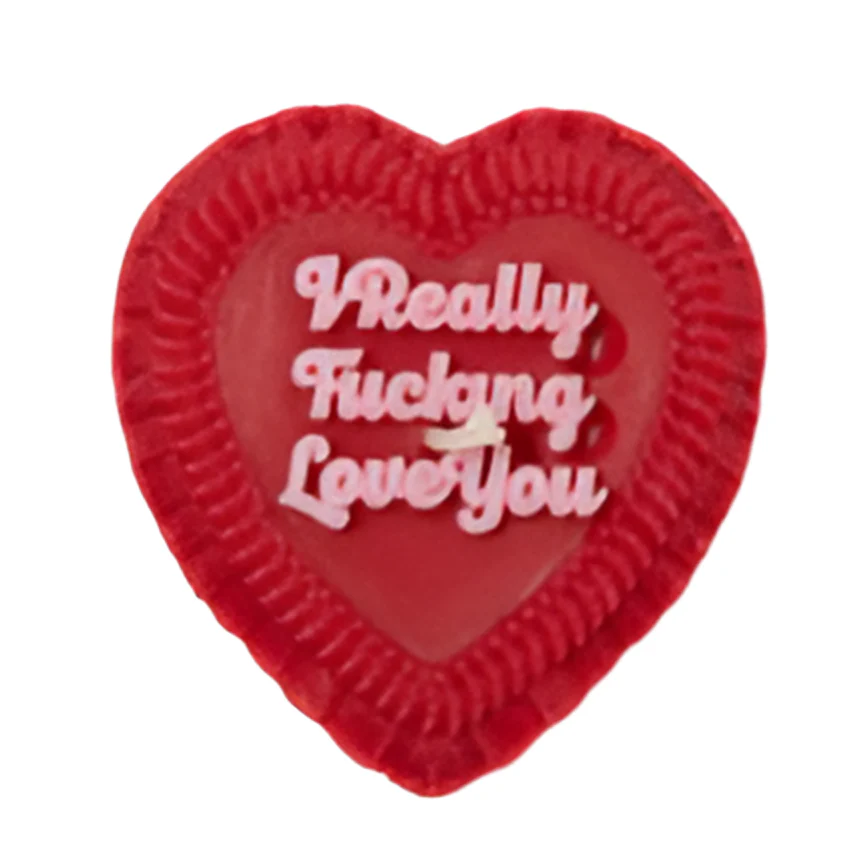 Love You Cake Candle - Image 4