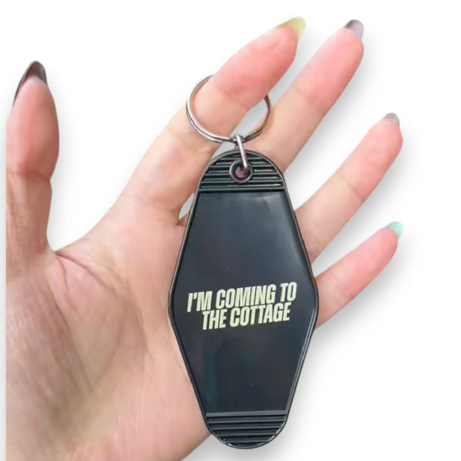 I'm Coming To The Cottage Keychain