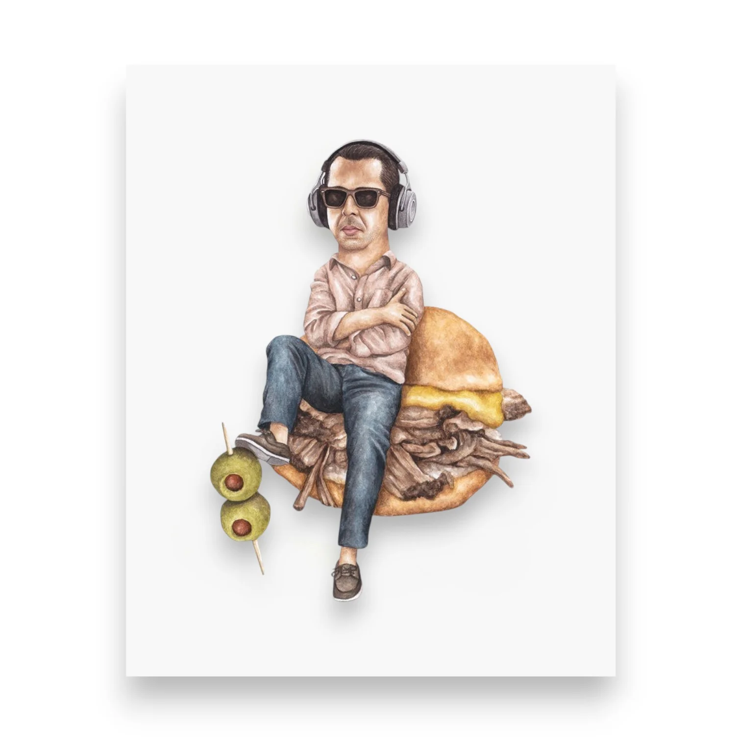 Kendall Roy On Sandwich Print
