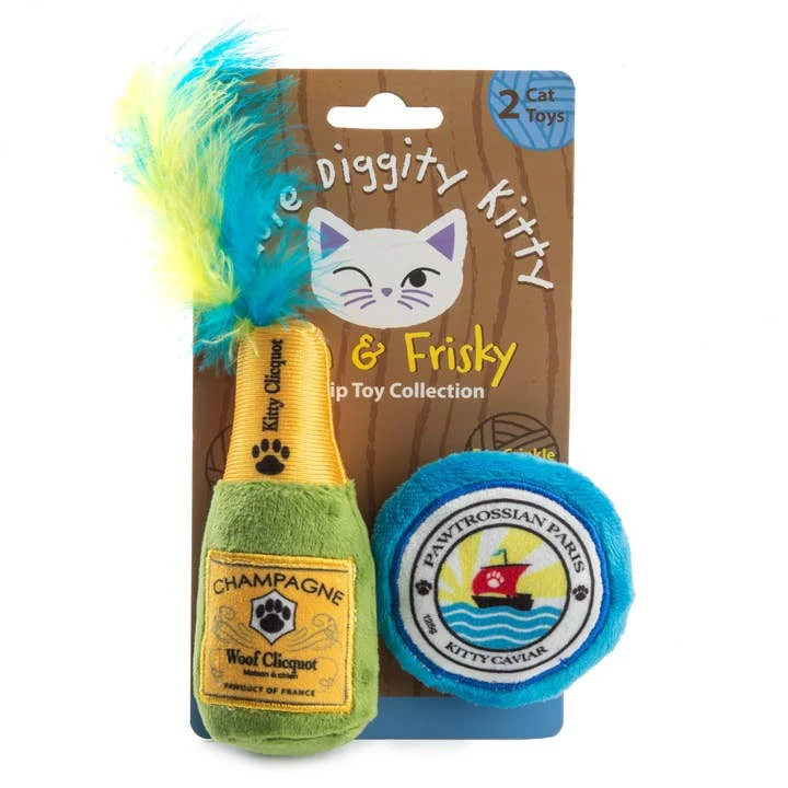Kitty Clicquot Cat Toys