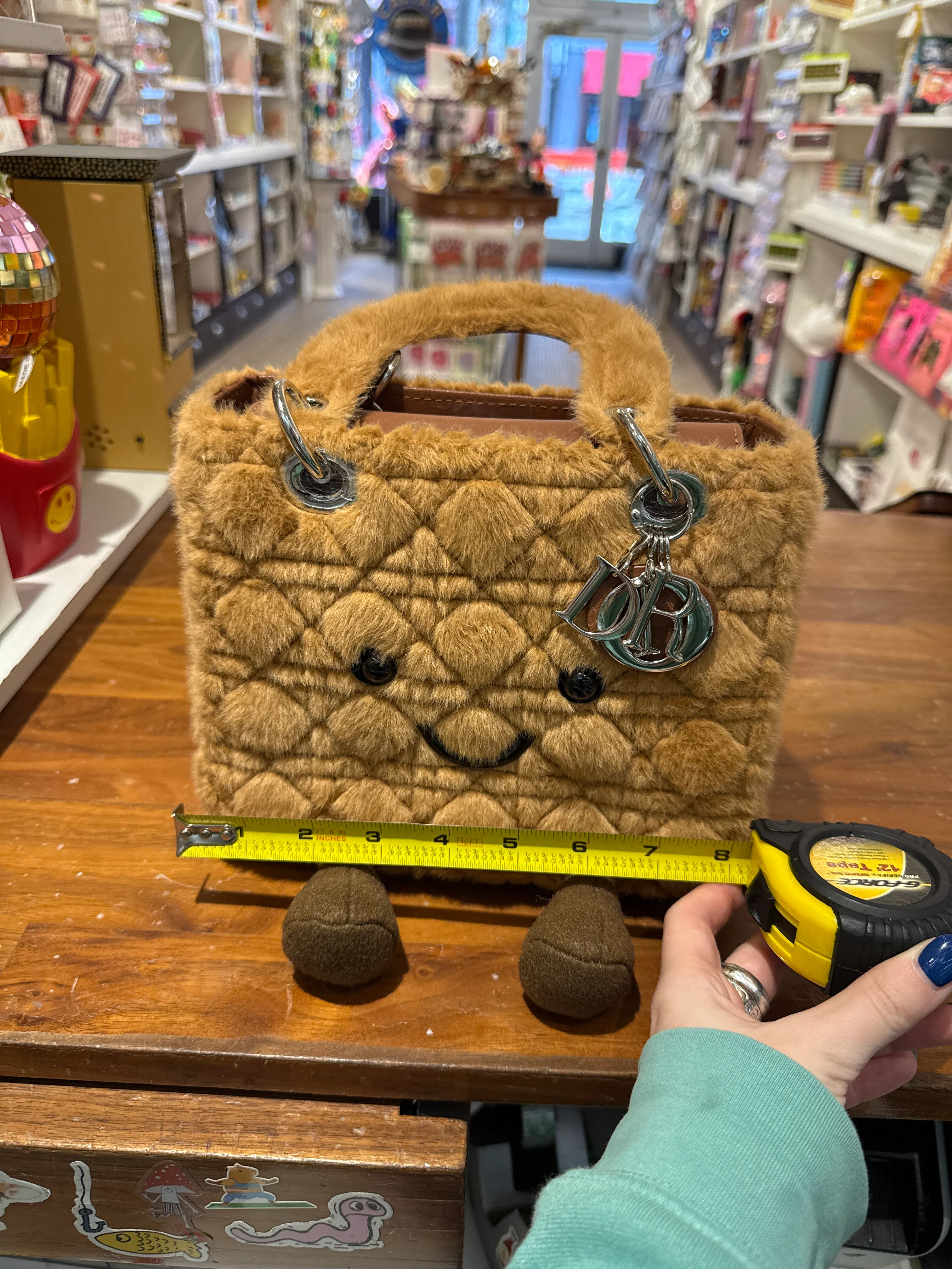 Lady Plush Smiley Bag - Image 5