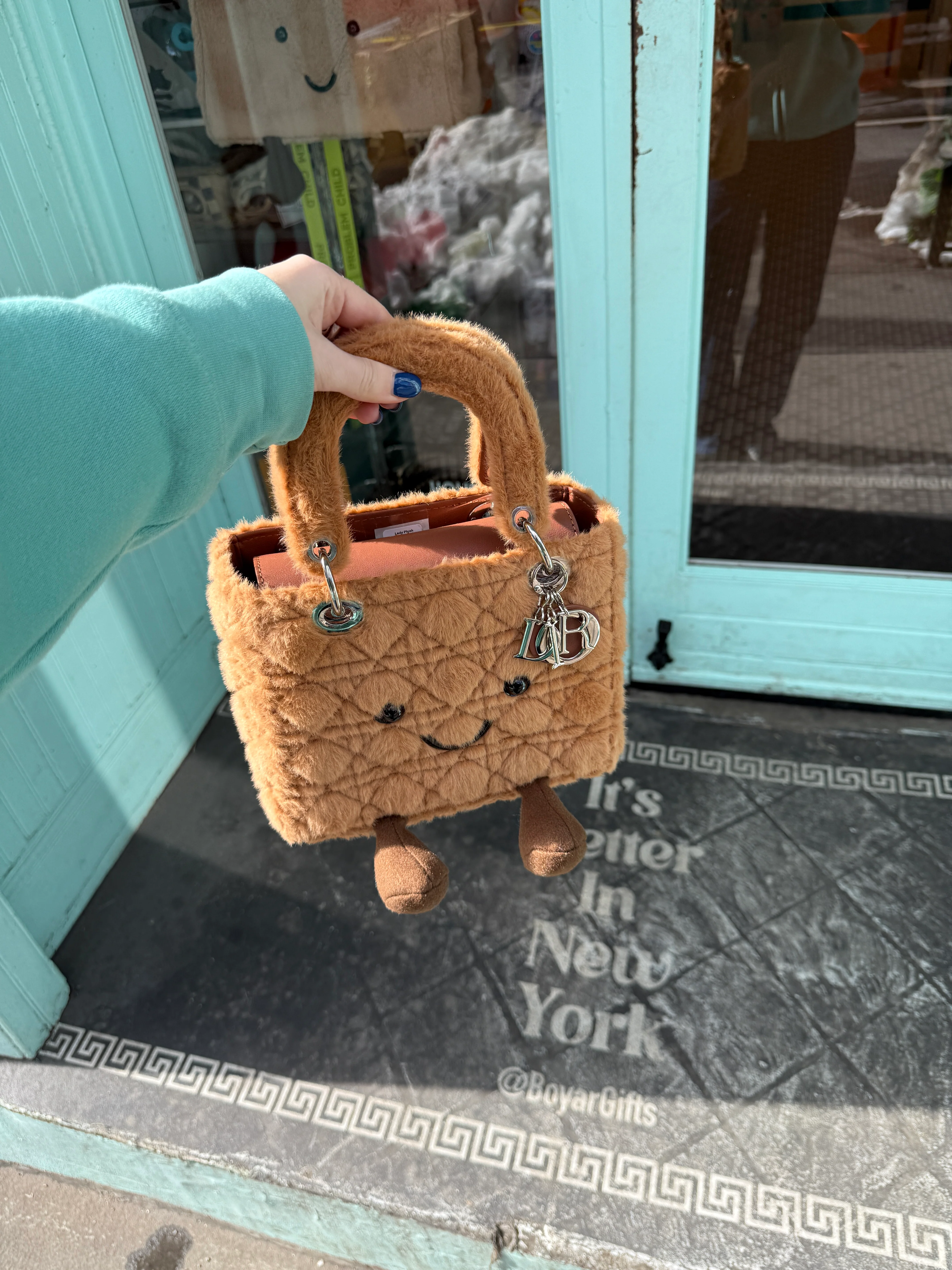 Lady Plush Smiley Bag - Image 8