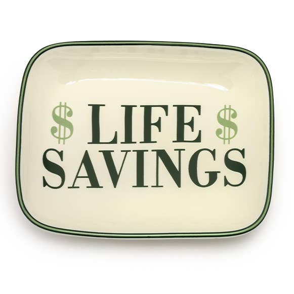 Life Savings Trinket Tray
