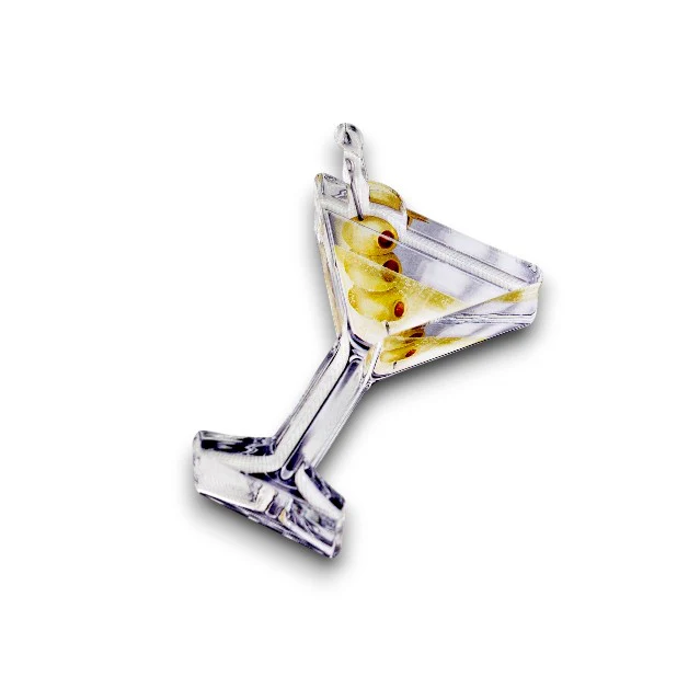 Martini Paperweight
