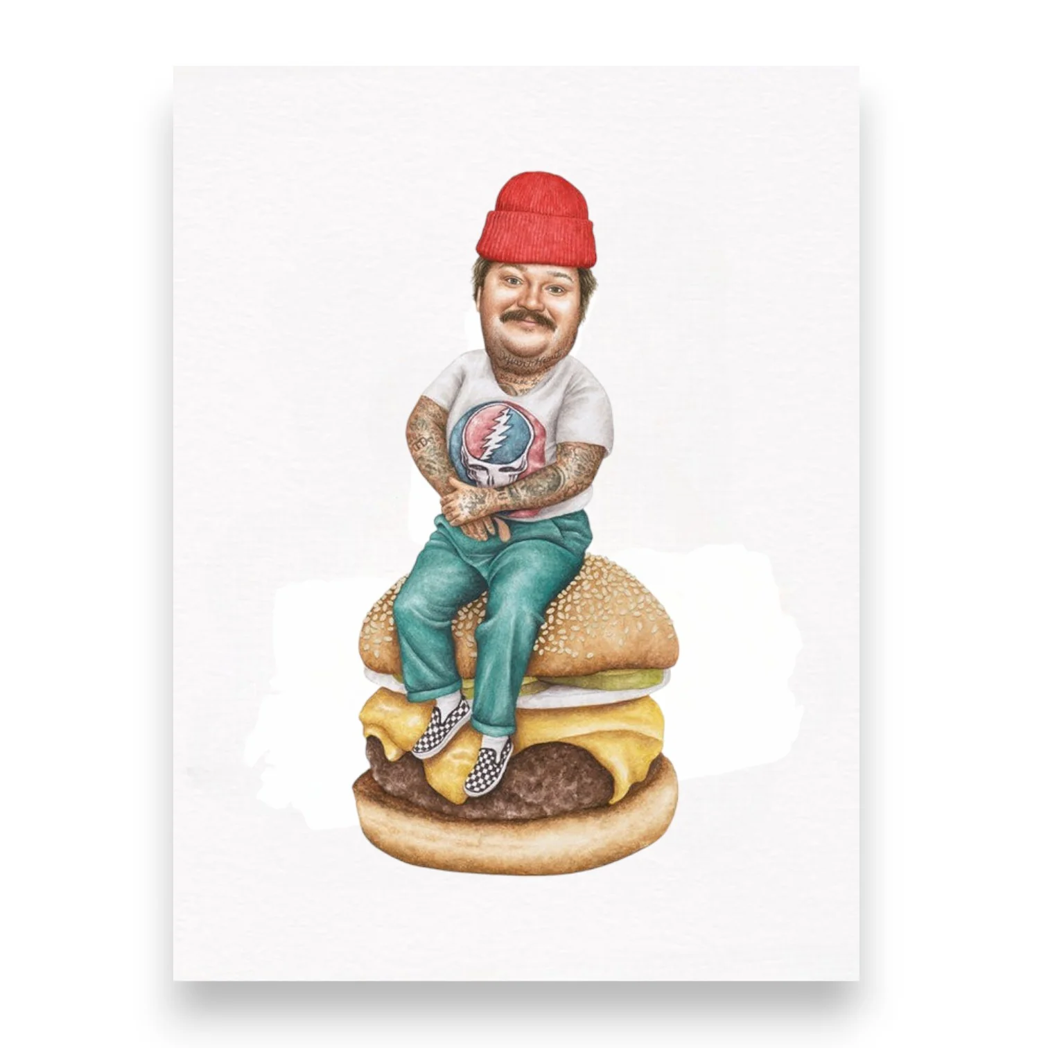 Matty Matheson On Sandwich Print