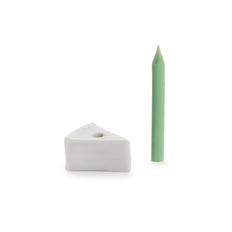 Tiny Slice of Cake Candle Set - Image 2