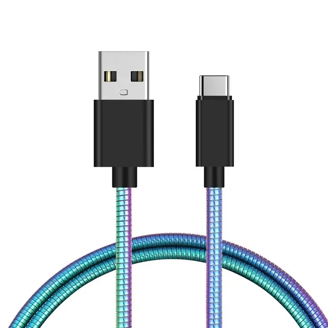 Metallic Cable for Iphone & Type C - Image 4