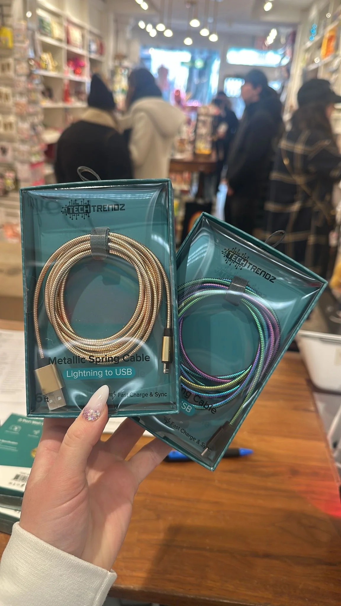 Metallic Cable for Iphone & Type C - Image 5