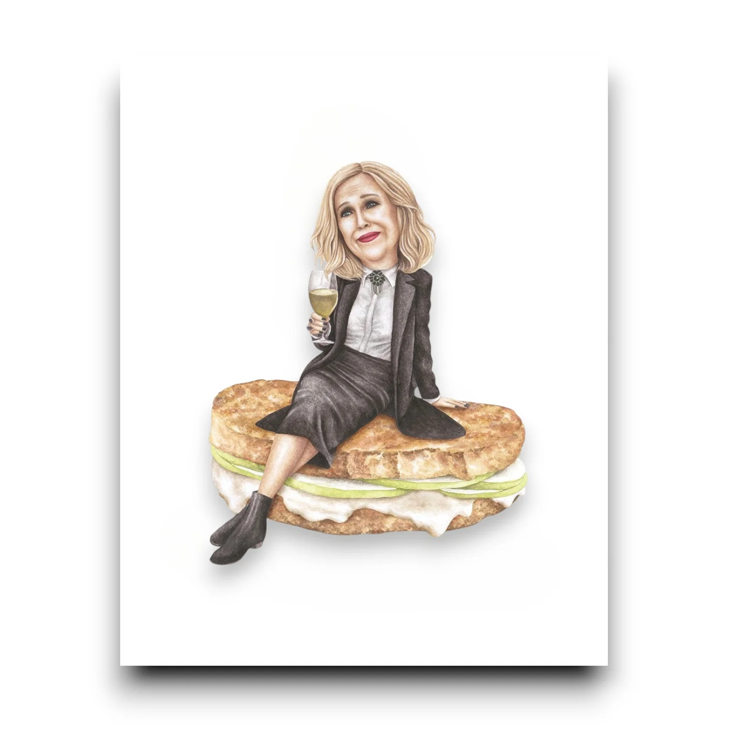 Moira Rose On Sandwich Art Print