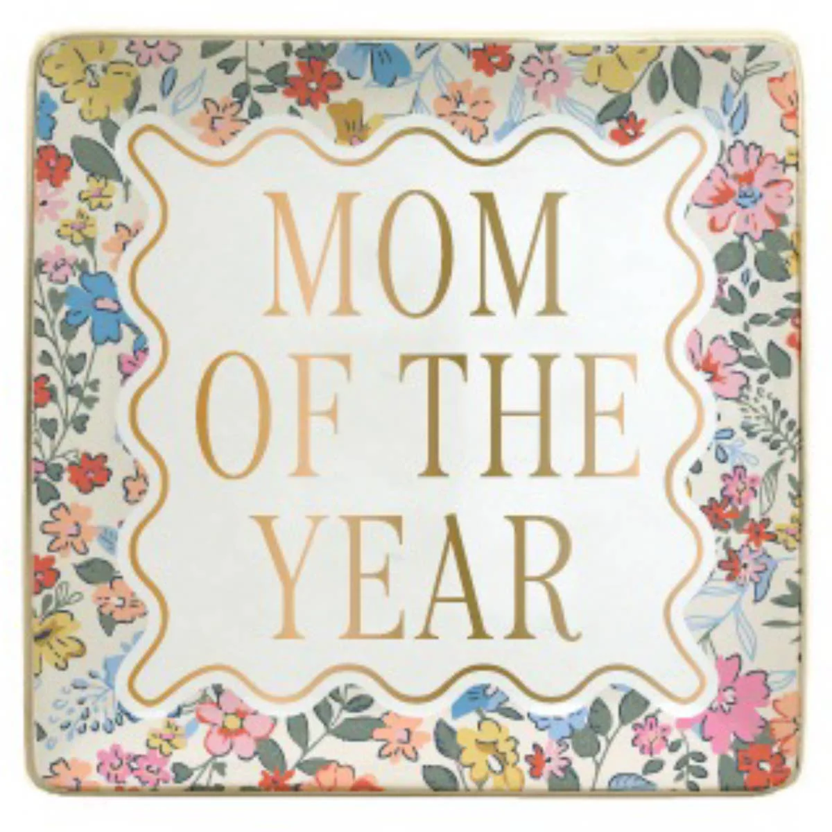 Mom Of The Year Tray