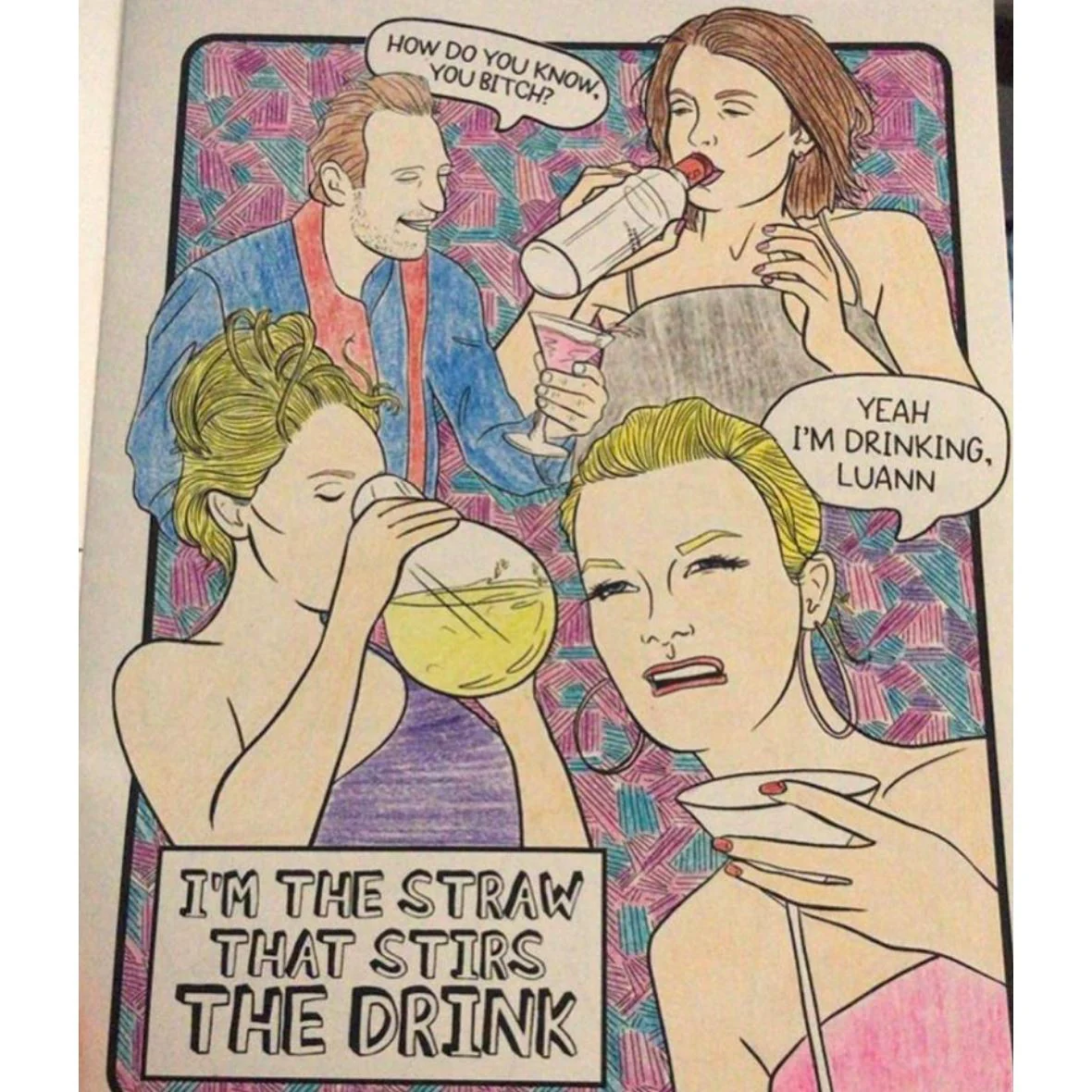 New York Housewives Coloring Book - Image 3