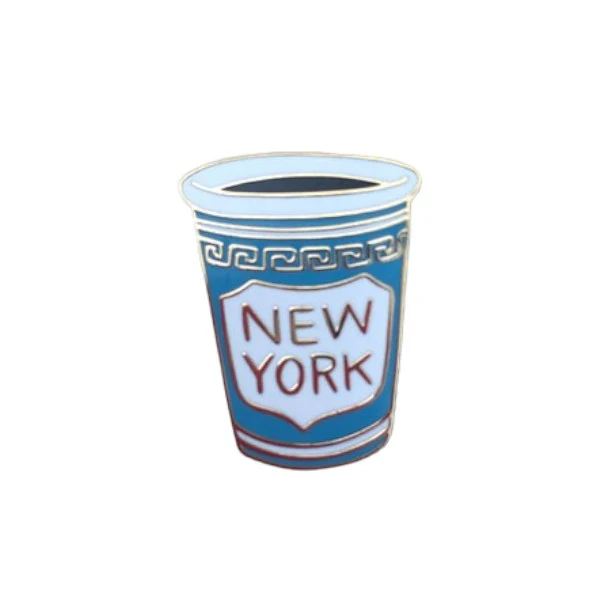 NYC Coffee Cup Pin