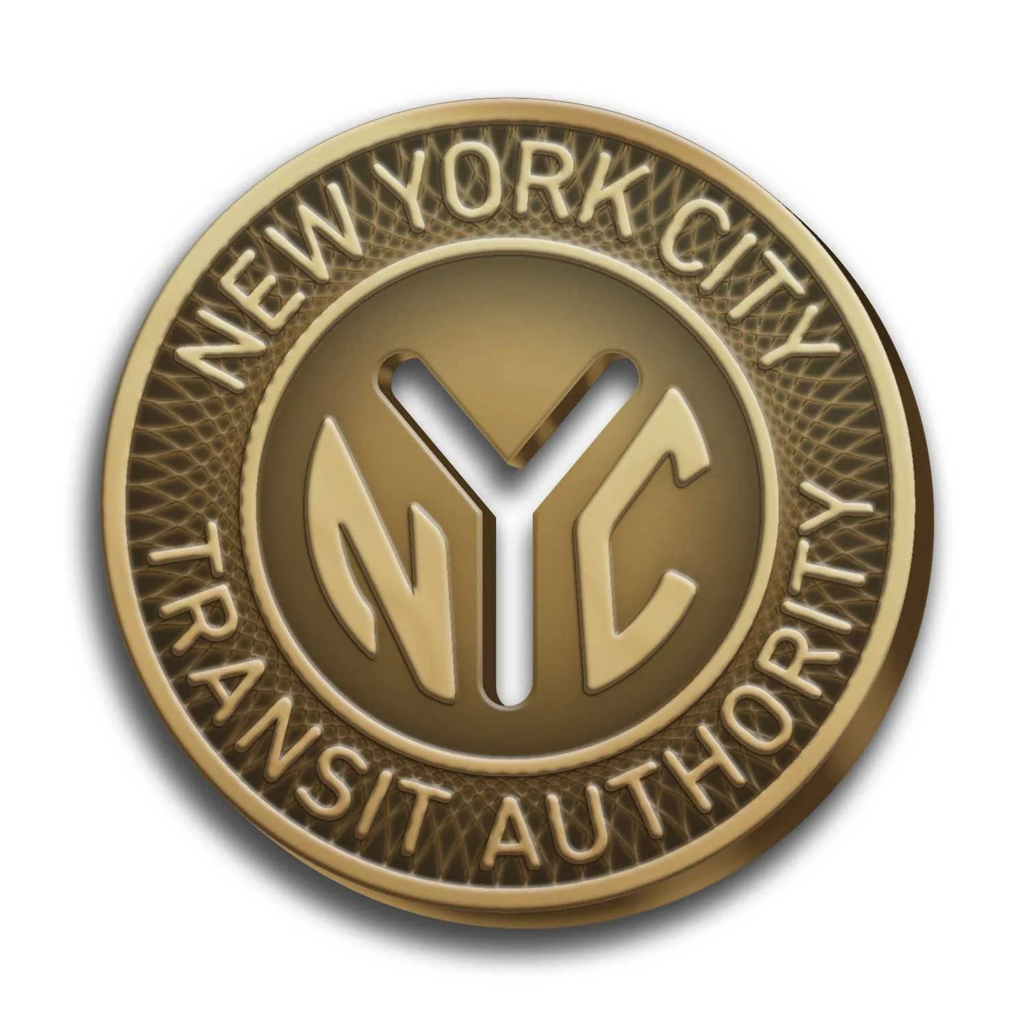 NYC Subway Token Pin - Image 2