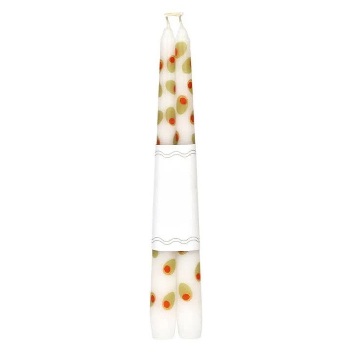Olive Tapper Candle Set