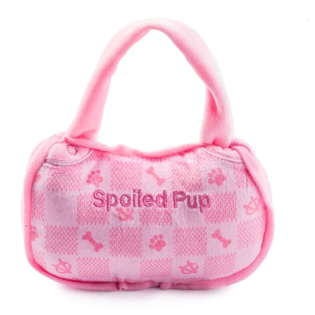 Pink Checker Chewy Vuiton Handbag Large - Image 2