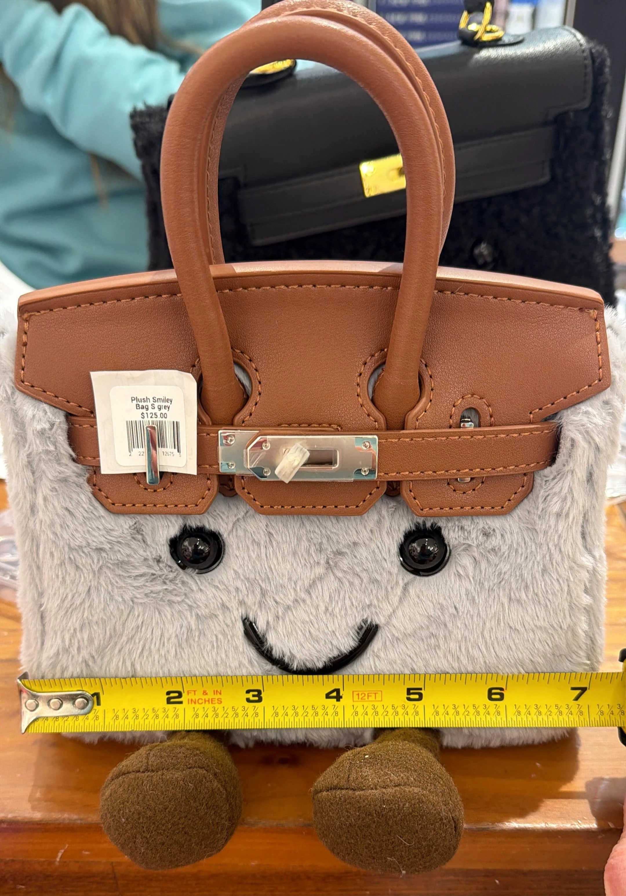 Plush Smiley Bag Mini - Image 2