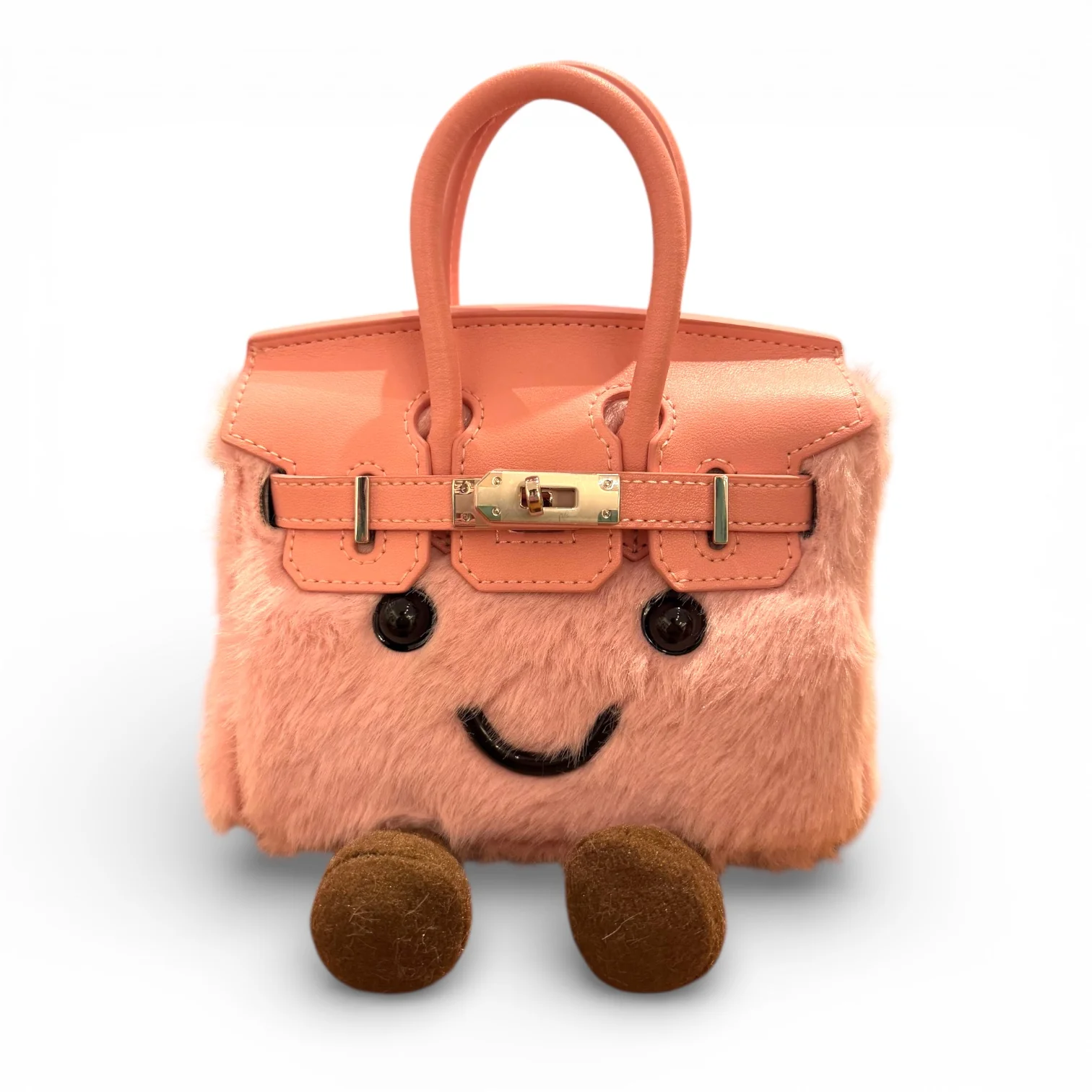 Plush Smiley Bag Mini - Image 6