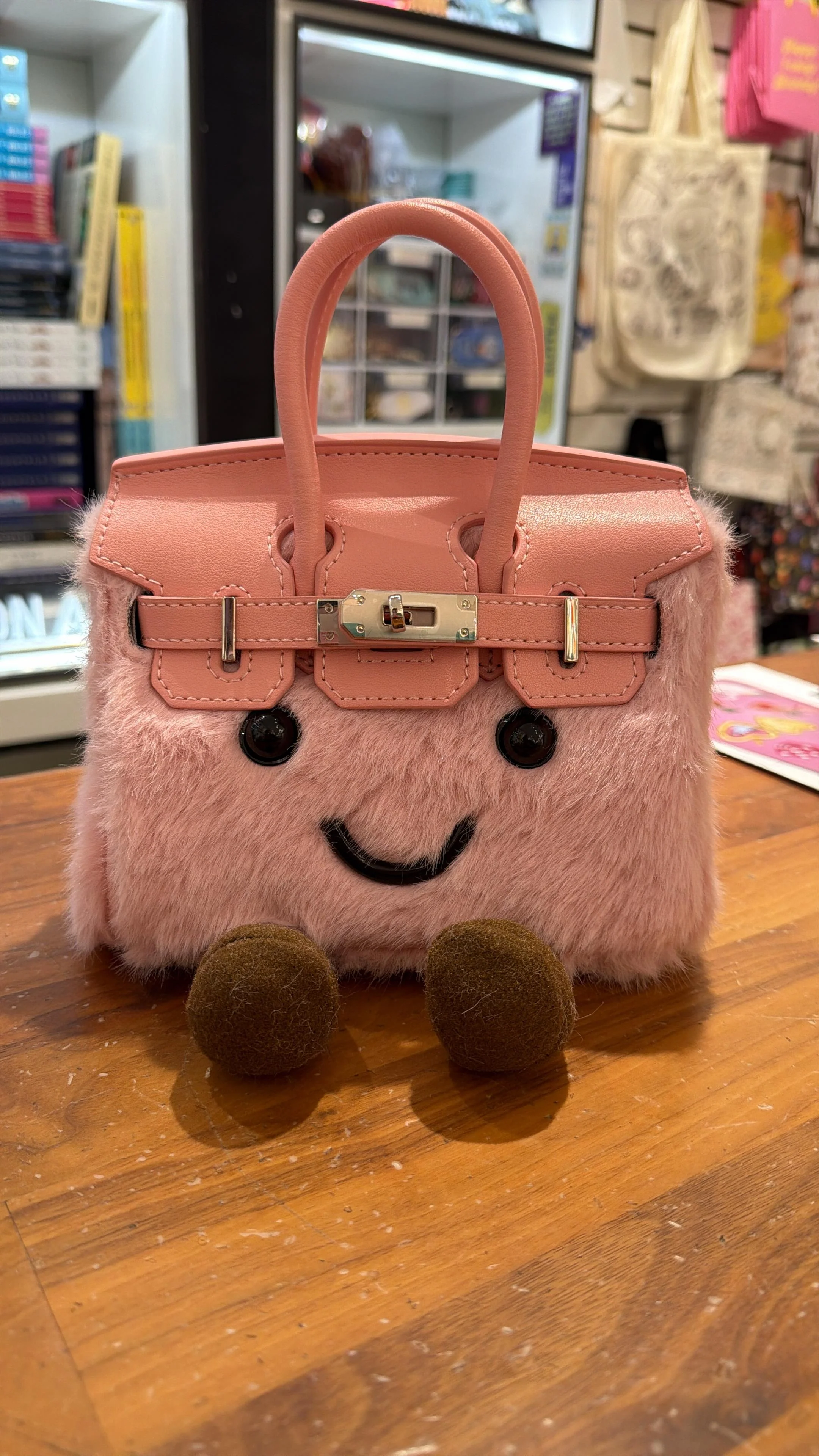 Plush Smiley Bag Mini - Image 8