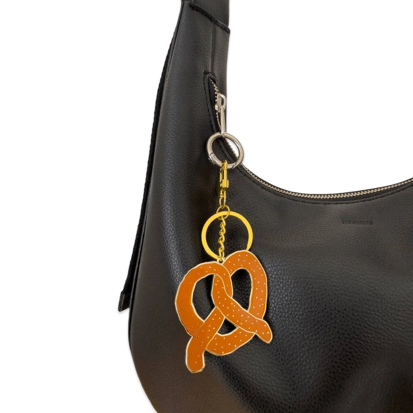Pretzel Enamel Keychain - Image 2