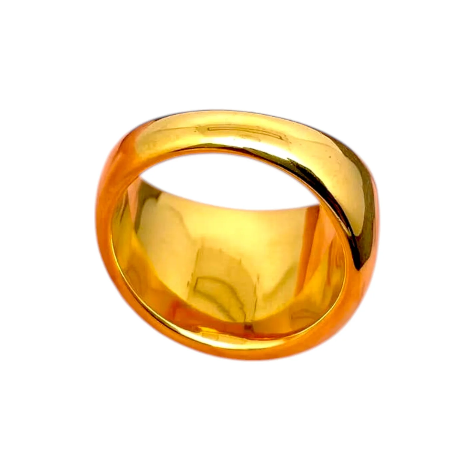 Red Heart Gold Ring - Image 3