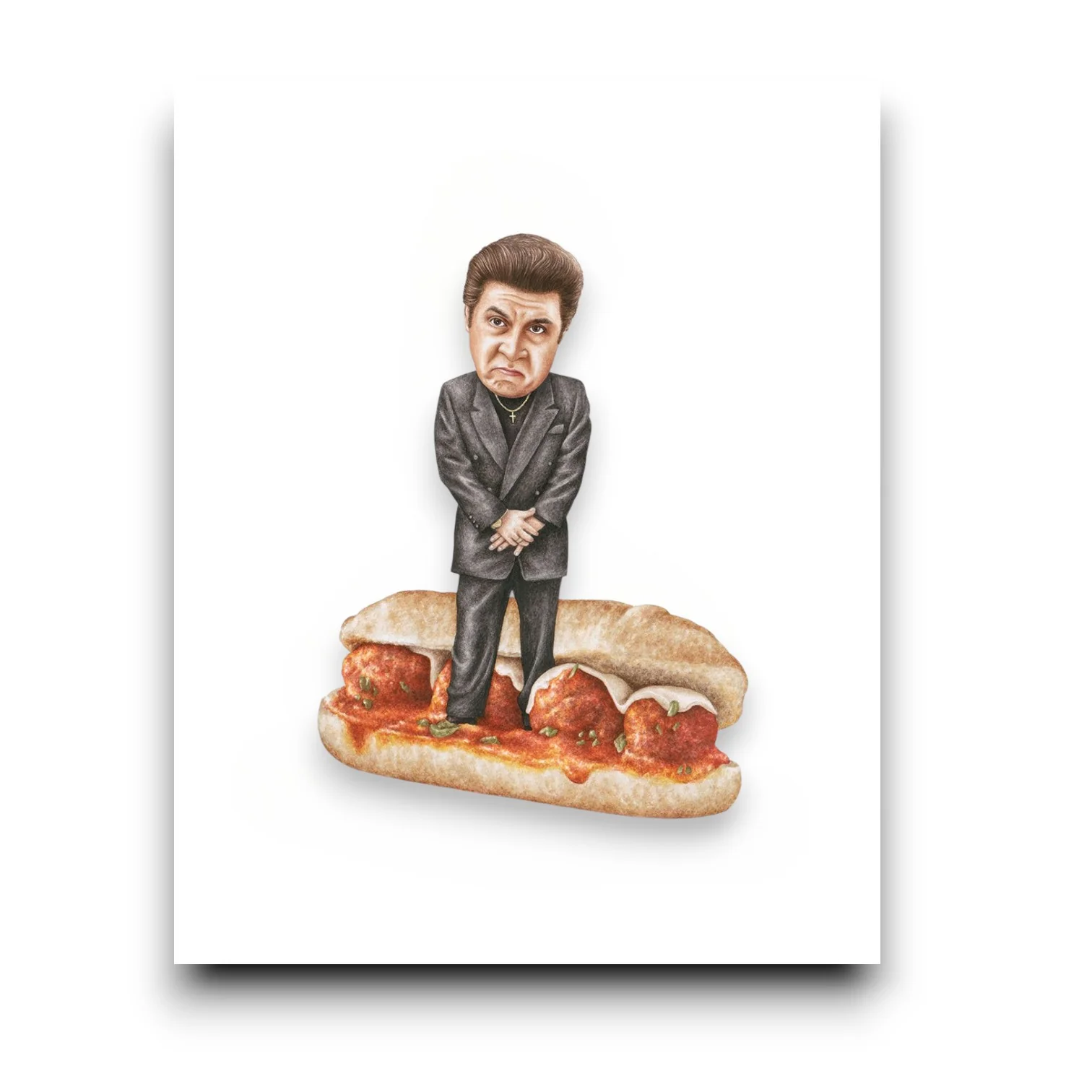 Silvio Dante On Sandwich Art Print