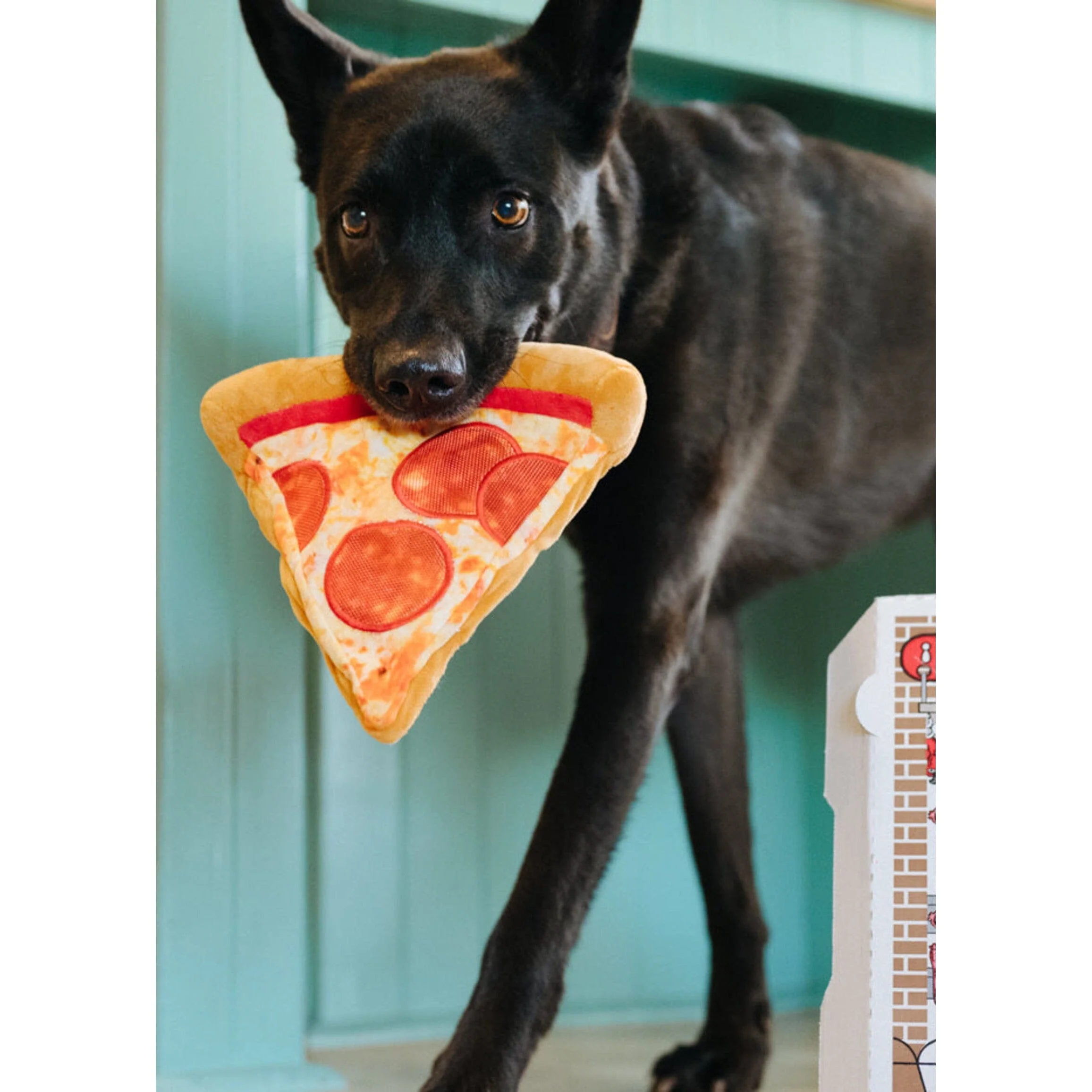 Puppyroni Pizza Dog Toy - Image 3