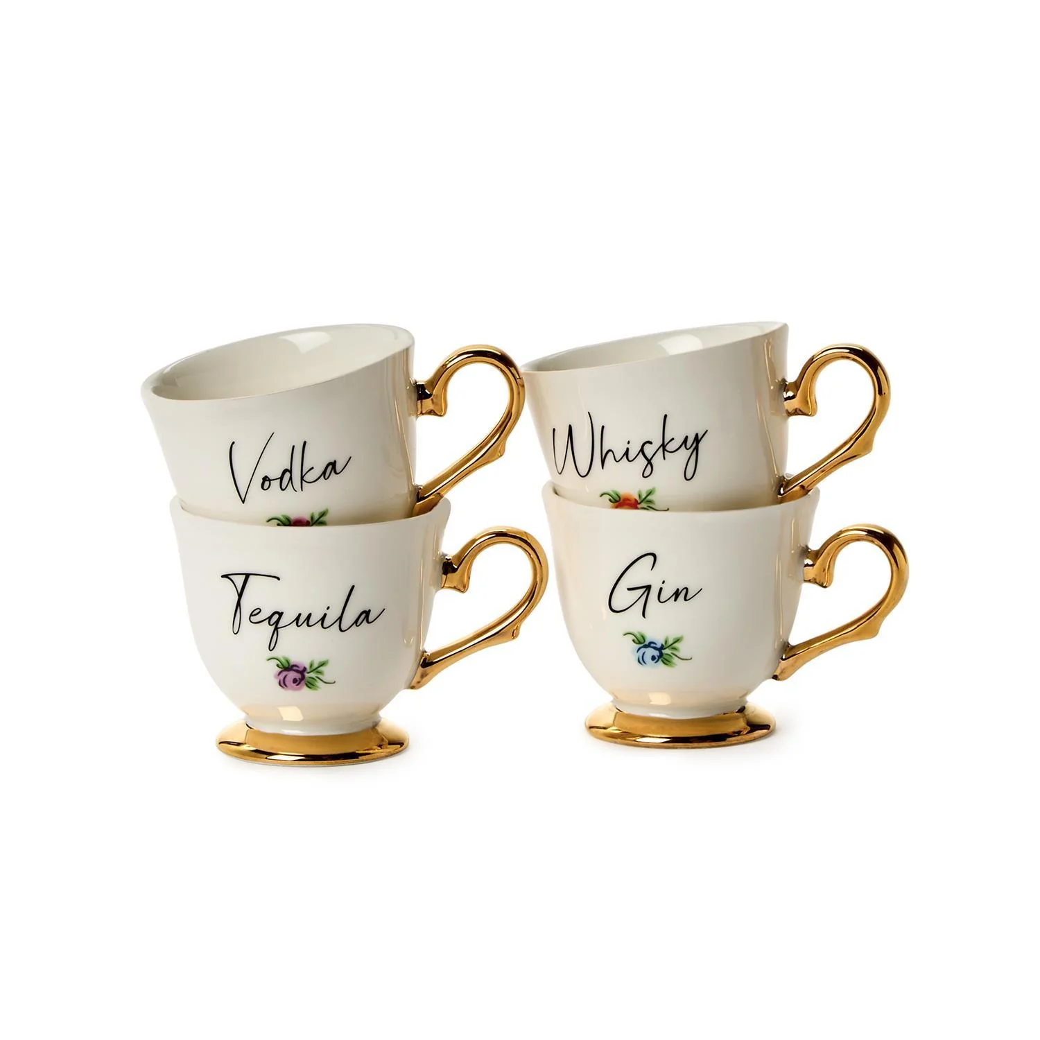 Tea Cup Set Of Shot Glasses - Image 3