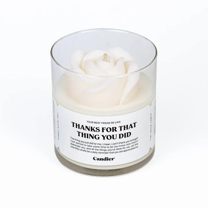 Thanks For That Thing You Did Candle
