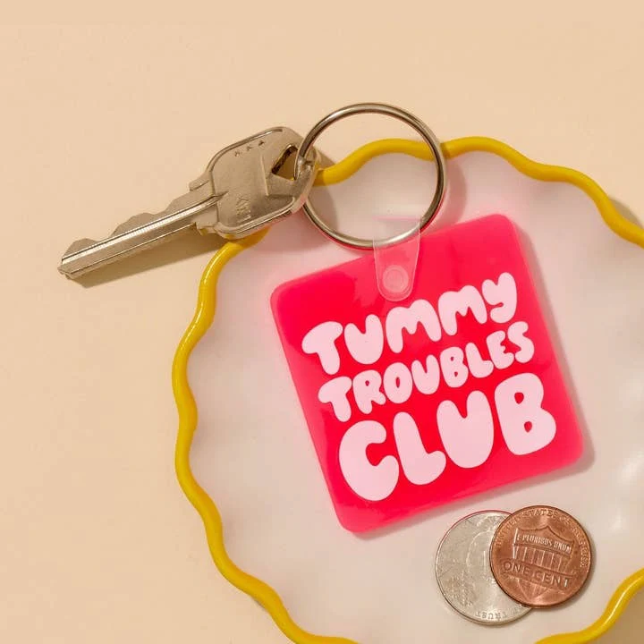 Tummy Troubles Club Keychain - Image 2